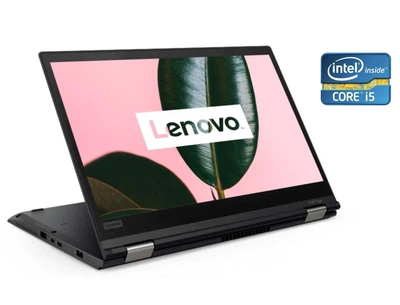 Ультрабук-трансформер Б-класс Lenovo ThinkPad X380 Yoga / 13.3" (1920x1080) IPS Touch / Intel Core i5-8350U (4 (8) ядра по 1.7 - 3.6 GHz) / 8 GB DDR4 / 256 GB SSD / Intel UHD Graphics 620 / WebCam / Win 10 Pro б/у