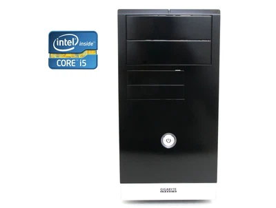 ПК Б-класс Gigabyte GZ-M1 Tower / Intel Core i5-2400S (4 ядра по 2.5 - 3.3 GHz) / 8 GB DDR3 / 500 GB HDD / Intel HD Graphics 2000 / DVD-RW / 450W б/у