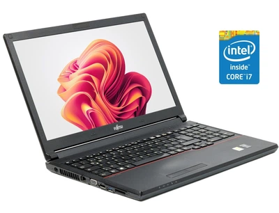 Ноутбук Fujitsu Lifebook E544 / 14" (1366x768) TN / Intel Core i3-4000M (2 (4) ядра по 2.4 GHz) / 8 GB DDR3 / 128 GB SSD + 500 GB HDD / Intel HD Graphics 4600 / WebCam б/у