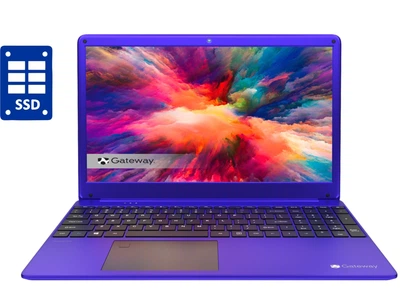 Ультрабук Gateway GWTN156-7PR Ultra Slim / 15.6" (1920x1080) IPS / Intel Core i3-1115G4 (2 (4) ядра по 3.0 - 4.1 GHz) / 8 GB DDR4 / 256 GB SSD / Intel UHD Graphics / WebCam / Win 11 Home б/у