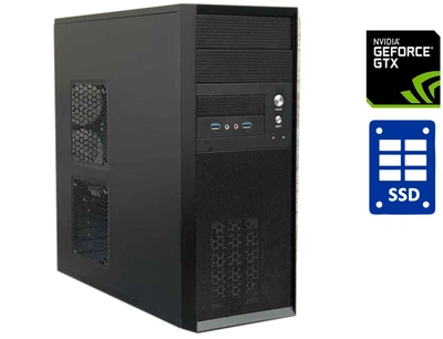 Игровой ПК Gigabyte GA Tower / Core i3-7100 (2(4) ядра по 3.9GHz) / 8GB DDR4 / 256GB SSD / GeForce GTX 750 Ti, 2GB GDDR5, 128-bit б/у