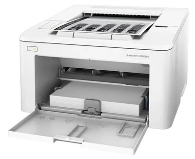 Принтер HP LaserJet Pro M203dn / лазерний монохромний друк / А4 / 1200x1200 dpi / 28 стор / хв / USB 2.0, Ethernet / Дуплекс б/в