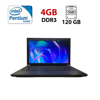 Ноутбук Lenovo B570e / 15.6" (1366x768) TN / Intel Pentium B940 (2 ядра по 2.0 GHz) / 4 GB DDR3 / 120 GB SSD / Intel HD Graphics / WebCam б/в