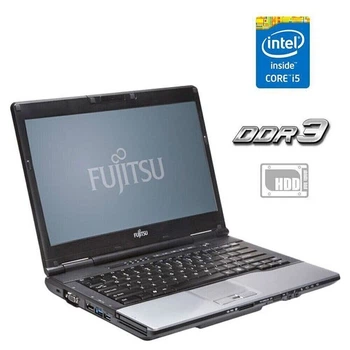 Ноутбук Fujitsu Lifebook S752 / 14" TN / Core i5-3210M (2(4) ядра по 2.5-3.1 GHz) / 4GB DDR3 / 320GB HDD / HD Graphics 4000 / DVD-ROM б/у