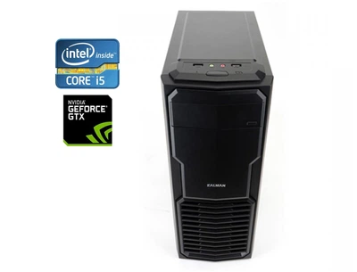 ПК Zalman ZM-T4 Tower / Intel Core i5-4590 (4 ядра по 3.3 - 3.7 GHz) / 16 GB DDR3 / 256 GB SSD + 1000 GB HDD / nVidia GeForce GTX 750, 1 GB GDDR5, 128-bit / DVD-RW / 500W б/у