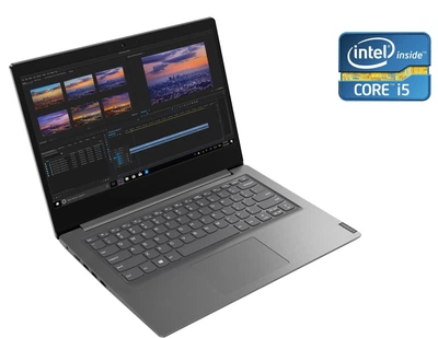 Ультрабук Б-класс Lenovo V14-IIL / 14" (1920x1080) TN / Intel Core i5-1035G1 (4 (8) ядра по 1.0 - 3.6 GHz) / 8 GB DDR4 / 240 GB SSD / Intel UHD Graphics / WebCam б/у