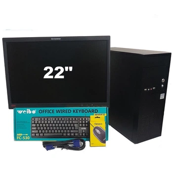 Комплект б/у ПК:Core i3-3220 2(4) ядра 3.3GHz/16GB DDR3/320 GB HDD/Монитор Lenovo 22"+мышка+клавиатура