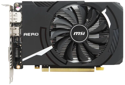 Видеокарта MSI GTX 1050 2Gb Armor OCV1 (GeForce GTX 1050 2G OCV1) (GDDR5, 128 bit, PCI-E 3.0 x16) Б/у