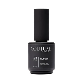 Топ каучуковий для гель-лаку Couture Colour Rubber Top Coat 15 мл (2907928991855)