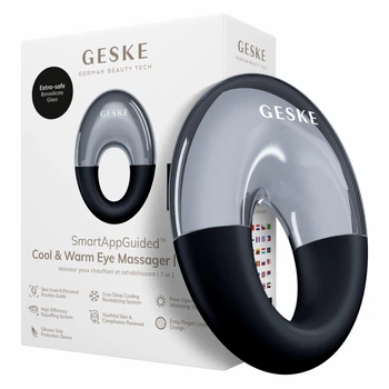 Массажер для глаз GESKE Cool&Warm Eye Massager 7в1 черный