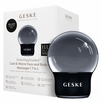 Массажер для лица и тела GESKE Cool&Warm Face and Body Massager 7в1 черный