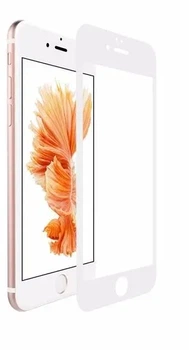 Захисне скло 3D Tempered Glass для iPhone 6 Plus White (тех.пак)