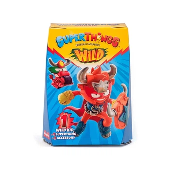 Ігровий набір SUPERTHINGS серії «Wild Kids» – КАЗУМ-КІД (казум-кід, фігурка, аксесуар)