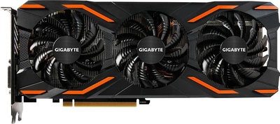 Б/У Видеокарта Gigabyte GeForce GTX1080 8Gb 256bit GDDR5X Windforce OC (GV-N1080WF3OC-8GD)