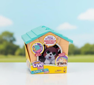 Игровой набор Moose Little Live Pets Дом с сюрпризом мини оранжевый