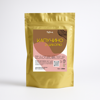 Капучино с цикория TokSmak 250 г без кофеина