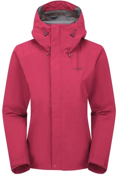 Мембранная куртка женская Rab Downpour Jacket Wmns, Watermelon, 8