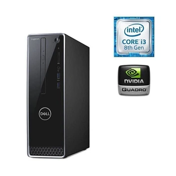Компьютер Dell Inspiron 3470 SFF / Intel Core i3-8100 (4 ядра по 3.6 GHz) / 16 GB DDR4 / 256 GB SSD M.2 / nVidia Quadro T400, 2 GB GDDR6, 64-bit / Win 10 Home б/у