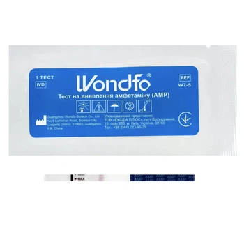 Тест на амфетамин AMP , WONDFO W7-S , 1 шт