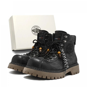 Ботинки чоловічі Palladium Martin Boots V12 Black/Gray 40 Чорний 79706-003-M