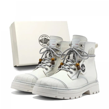Жіночі черевики Palladium Martin Boots Shell V10 Moonlight White 41 Білий 79716-003-M
