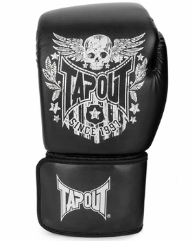 Боксерські рукавички TapOut BIXBY 960009-1067 16 унцій Black/Off White (4255581518055)