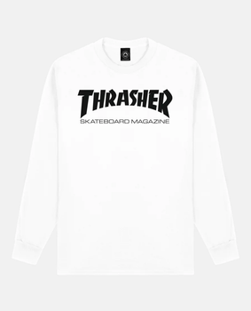 Світшот Thrasher 7003 білого кольору, розмір M