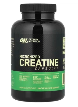 Креатин Optimum Nutrition Micronized Creatine Capsules 2.5 г 100 капсул