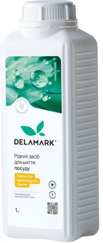Средство для мытья посуды Delamark с эфирным маслом африканского лимона 1 л (4820152330642)