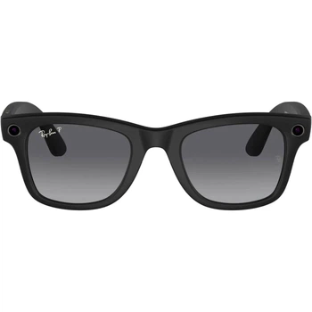 Смарт-очки Ray-Ban | Meta Wayfarer Gen 2 Matte Black Frame/Clear to Grey Transitions Lenses (RW4012 601S1Z 50-22)