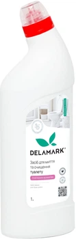 Засіб для миття туалету Delamark з квітковим ароматом 1 л (4820152331861)