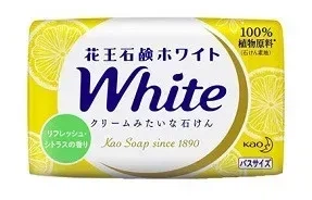 Зволожуюче крем-мило для тіла на основі кокосового молока White з ароматом цитрусових, KAO 1 шт. 130 г