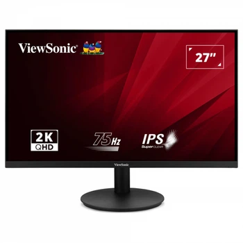 VIEWSONIC 27" 16:9 SuperClear ips рк монітор, 2560х1440, 300 кд/м2, 75 Гц, 4 мс, hdmi 2.0 2, DisplayPort: 1 va2708-2k-hd-2