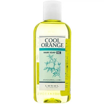 Шампунь для волосся та шкіри голови Lebel Cool Orange SC Hair Soap 200 ml