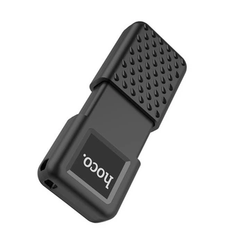 Флеш-накопичувач USB HOCO UD6 Intelligent U disk 128Gb матовий чорний