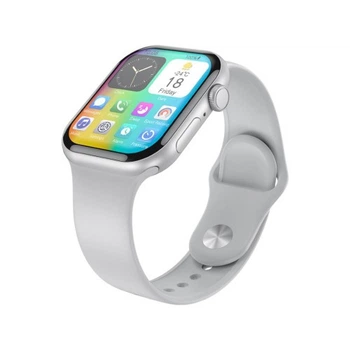 Смарт-годинник XO W10 Pro AMOLED Screen 10 Generation Wireless Charging Smart Talking Watch сріблястий