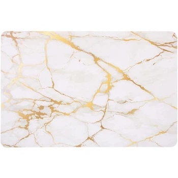 Набір 12 сервірувальних серветок 28x43см підтарільники Marble-109, поліпропілен (5556)