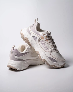Женские зимние кроссовки на флисе Xtep Outdoor Shoes 976418370007-5 41 26 см White Grey белые (11210122)