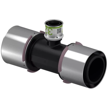 Трійник редукційний Uponor S Press Plus PPSU 75 32 75