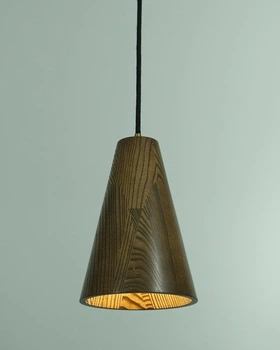 Светильник подвесной Iterna Holmen 1xE27 Темный ясень, LW016