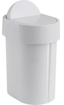 Кошик для сміття Gedy JUNIOR 4.8 л Білий (8003341061756)