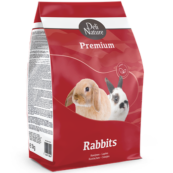 Полнорационный корм для кроликов Deli Nature Rabbit Premium 3 кг