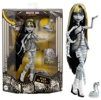 Кукла Mattel Монстер Хай Клео Де Нил Рил Драма Monster High Cleo De Nile Reel Drama Doll