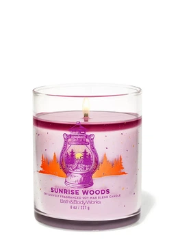 Ароматизована свічка Sunrise Woods Bath & Body Works 227г