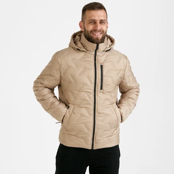 Мужская куртка RiccardoPF XL еврозима бежевая