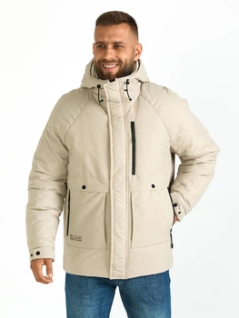 Чоловіча зимова куртка Riccardo RW 3XL бежева