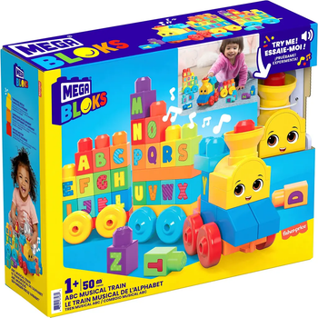Конструктор Mega Bloks Музыкальный паровозик (FWK22) Mattel FWK22