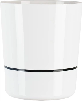 Doniczka na kwiaty okrągła Kadax Chisa 25 cm Biała (K1188)