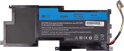 Аккумулятор PowerPlant для ноутбуків DELL XPS 15-L521X Series (W0Y6W) 11.1V 5700mAh (NB441280)