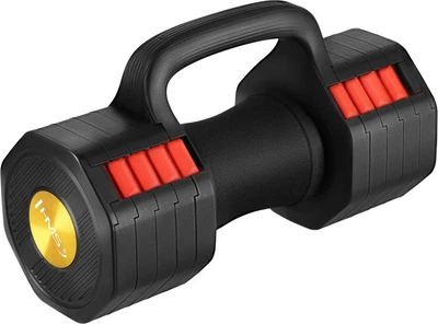 Hantla HMS HL05 regulowana 3 w 1 z funkcją podpórki do pompek i kettlebella 11.34 kg Czarna 17-47-402 (5908261685729)